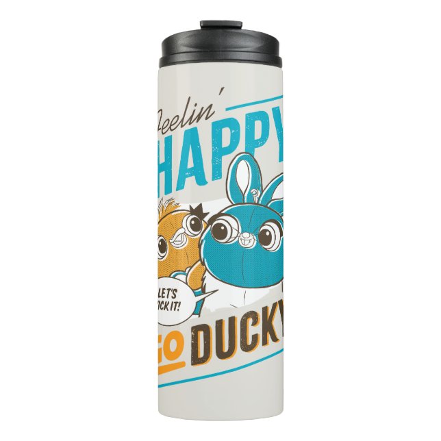 Toy Story 4 | Feelin' Happy Go Ducky Thermal Tumbler (Front)