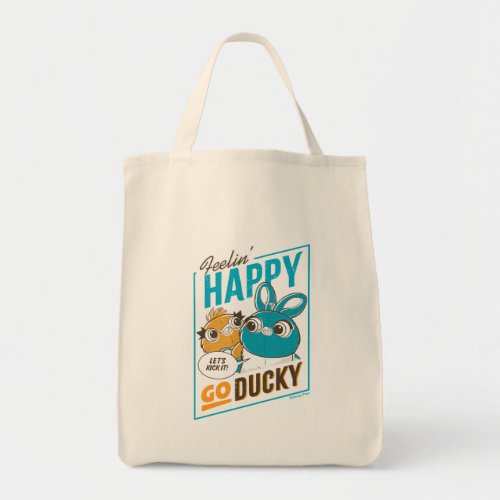 Toy Story 4  Feelin Happy Go Ducky Tote Bag