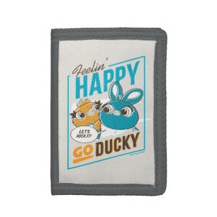 Toy Story 4 Feelin' Happy Go Ducky Tri-fold Wallet