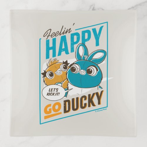 Toy Story 4  Feelin Happy Go Ducky Trinket Tray