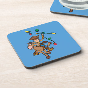 Toy Story 4   Forky & Candy Cane Beverage Coaster