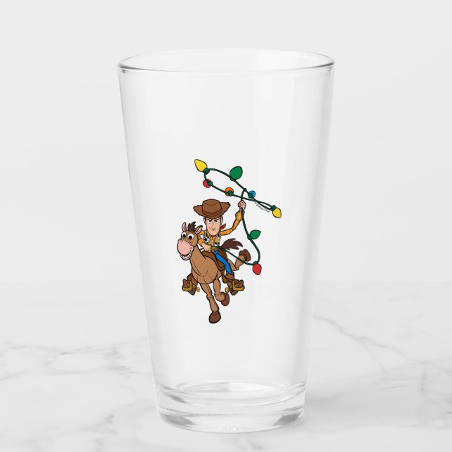 Toy Story 4 | Forky & Candy Cane Glass (Front)
