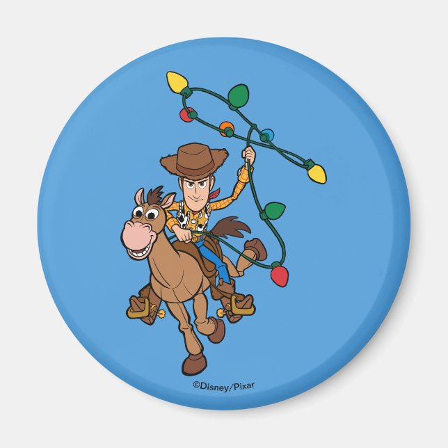 Toy Story 4 | Forky & Candy Cane Magnet (Front)