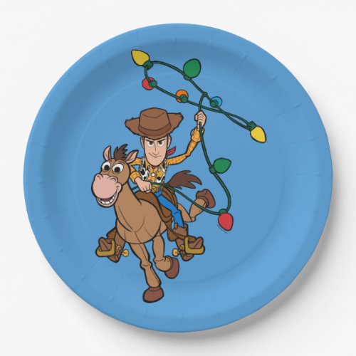 Toy Story 4  Forky  Candy Cane Paper Plates
