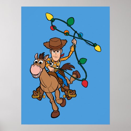 Toy Story 4  Forky  Candy Cane Poster