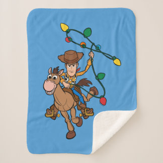 Toy Story 4 | Forky & Candy Cane Sherpa Blanket