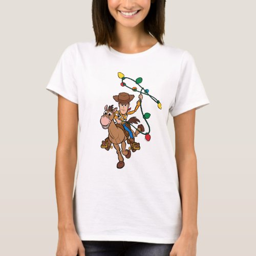 Toy Story 4  Forky  Candy Cane T_Shirt