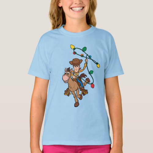 Toy Story 4  Forky  Candy Cane T_Shirt