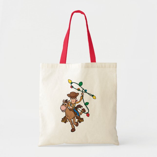 Toy Story 4 | Forky & Candy Cane Tote Bag (Front)