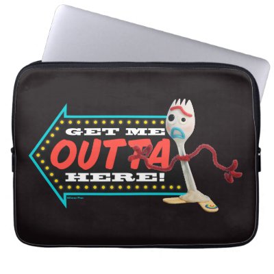 Toy Story 4 | Forky "Get Me Outta Here" Laptop Sleeve