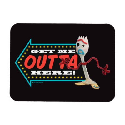 Toy Story 4 | Forky &quot;Get Me Outta Here&quot; Magnet