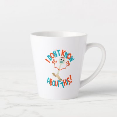 Toy Story 4 | Forky "I Don't Know About This!" Latte Mug