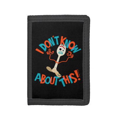 Toy Story 4 | Forky "I Don't Know About This!" Trifold Wallet