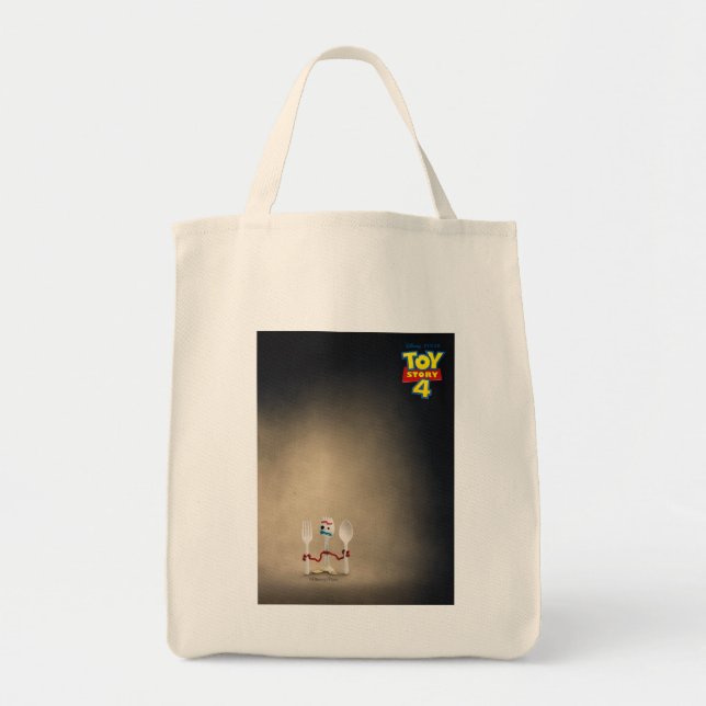 Toy Story 4 | Forky Theatrical Poster Tote Bag (Front)