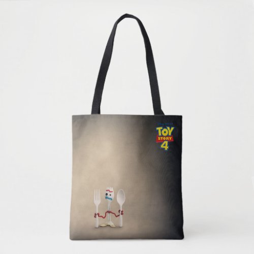 Toy Story 4  Forky Theatrical Poster Tote Bag