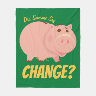 Toy Story 4 | Hamm Illustration Fleece Blanket
