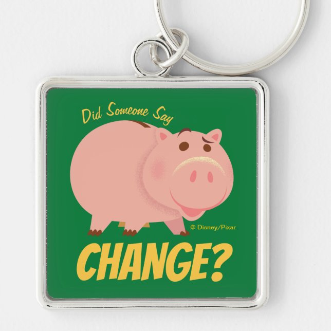 Toy Story 4 | Hamm Illustration Keychain (Front)