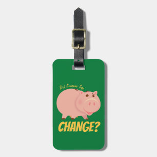 Toy Story 4 Hamm Illustration Luggage Tag