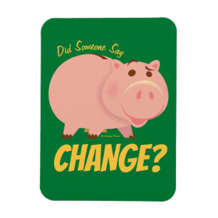 Toy Story 4 Hamm Illustration Magnet