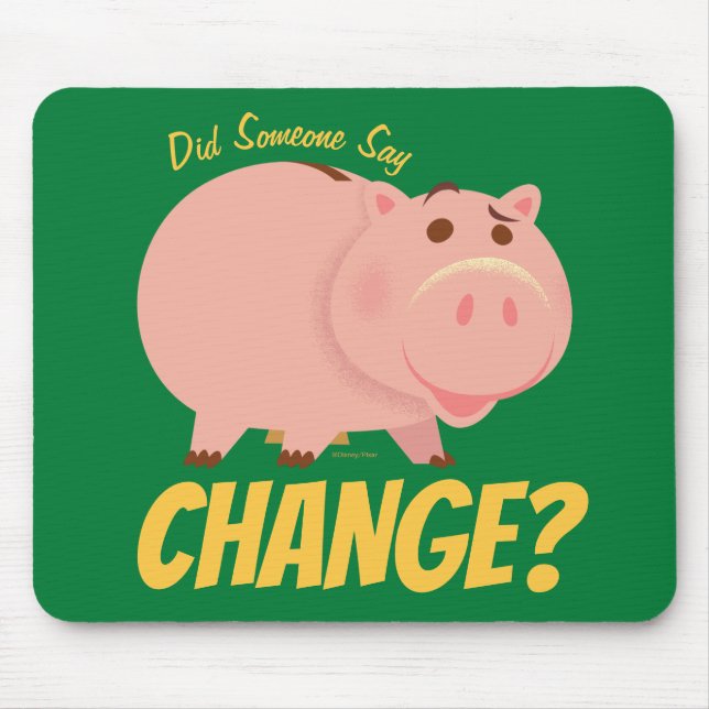 Toy Story 4 | Hamm Illustration Mouse Pad (Front)