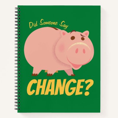 Toy Story 4 | Hamm Illustration Notebook