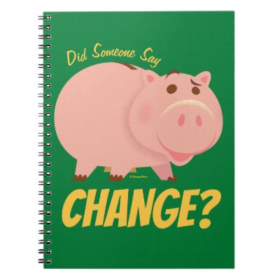 Toy Story 4 | Hamm Illustration Notebook