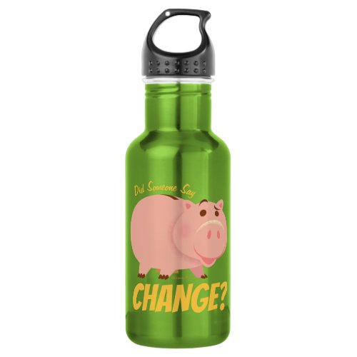 Toy Story 4  Hamm Illustration Stainless Steel Water Bottle