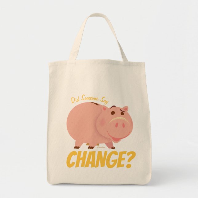 Toy Story 4 | Hamm Illustration Tote Bag (Front)