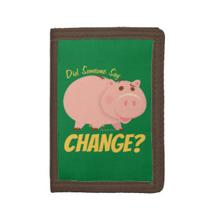 Toy Story 4 Hamm Illustration Trifold Wallet
