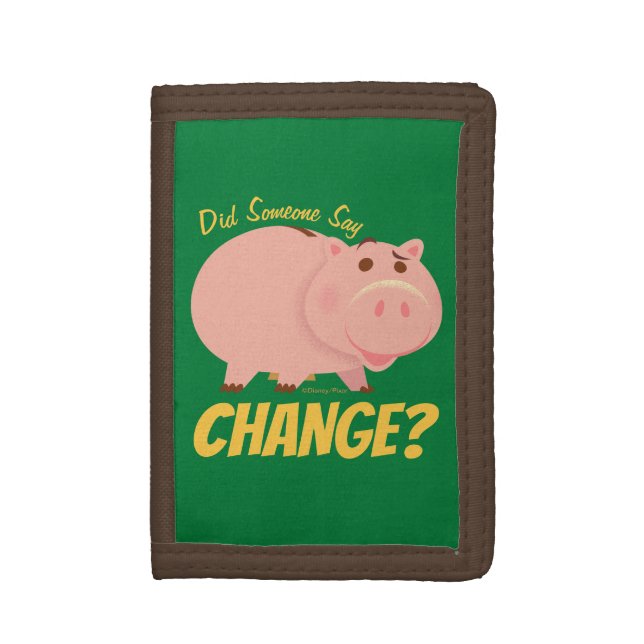 Toy Story 4 | Hamm Illustration Trifold Wallet (Front Vertical)