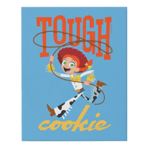 Toy Story 4  Jessie Tough Cookie Faux Canvas Print
