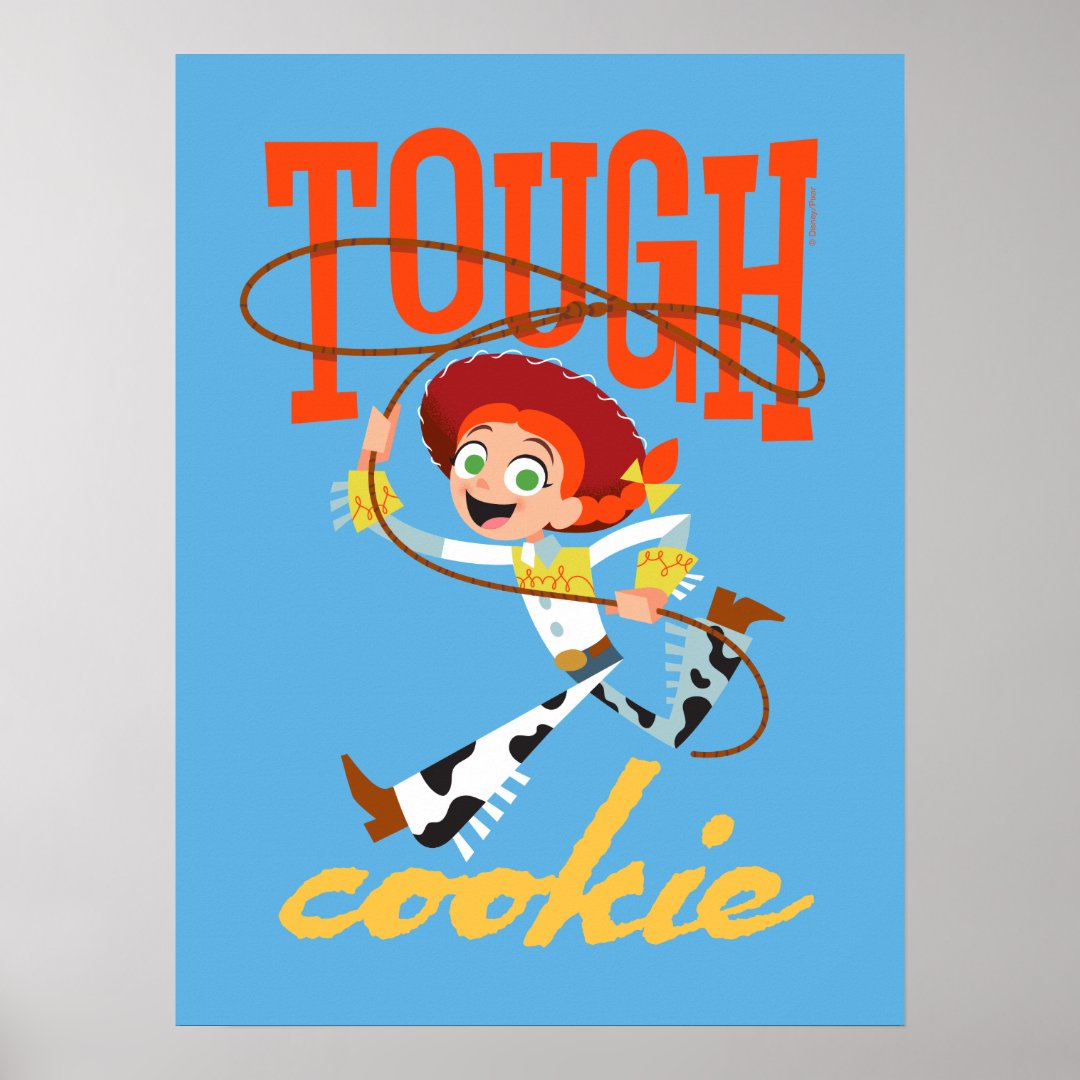 Toy Story 4 Jessie "Tough Cookie" Poster Zazzle