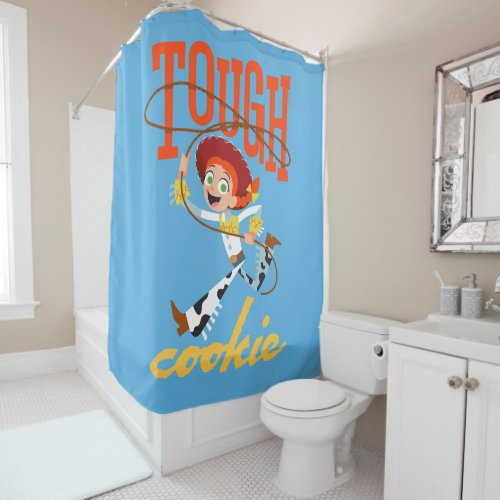 Toy Story 4  Jessie Tough Cookie Shower Curtain
