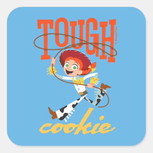 Toy Story 4  Jessie Tough Cookie Square Sticker