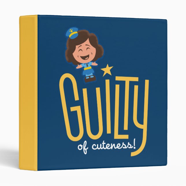 Toy Story 4 | McDimples "Guilty of Cuteness" 3 Ring Binder (Front/Spine)