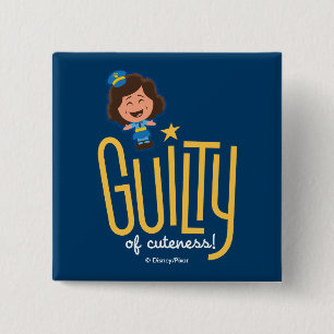 Toy Story 4 McDimples "Guilty of Cuteness" Button
