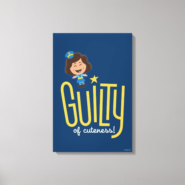 Toy Story 4 | McDimples "Guilty of Cuteness" Canvas Print (Front)