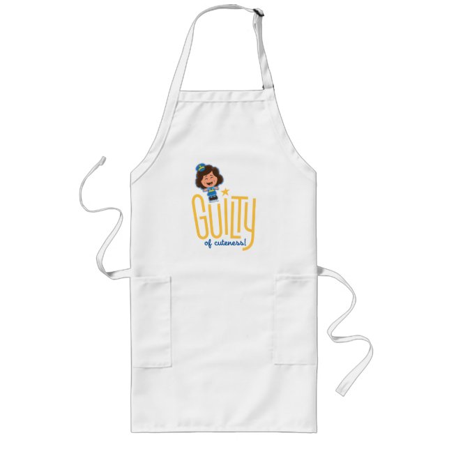 Toy Story 4 | McDimples "Guilty of Cuteness" Long Apron (Front)
