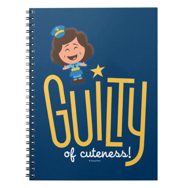 Toy Story 4 | McDimples "Guilty of Cuteness" Notebook (Front)