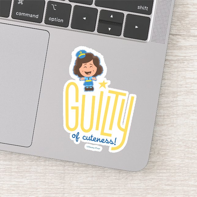 Toy Story 4 | McDimples "Guilty of Cuteness" Sticker (Detail)