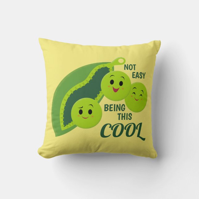 Toy Story 4 | Peas-in-a-Pod Tumbling Out Throw Pillow (Front)