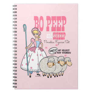 Toy Story 4   Retro Bo Peep Figure Set Ad Notebook