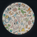 Toy Story 4 | Retro Character Toss Pattern Paper Plates<br><div class="desc">Bring the magic of Toy Story to your party table with these retro character toss pattern paper plates! Featuring Woody, Buzz Lightyear, Jessie, and Forky in a playful scattered design, these plates capture the adventurous and whimsical charm of Toy Story 4. Perfect for birthdays, picnics, or any Toy Story-themed celebration,...</div>