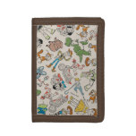 Toy Story 4 | Retro Character Toss Pattern Trifold Wallet
