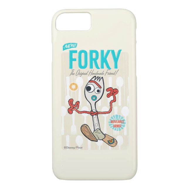 Toy Story 4 | Retro Forky Toy Ad Case-Mate iPhone Case (Back)