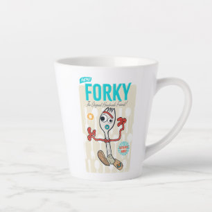 Toy Story 4 Retro Forky Toy Ad Latte Mug