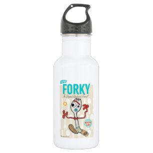 Toy Story 4 Retro Forky Toy Ad Stainless Steel Water Bottle