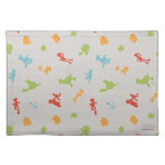 Toy Story 4 | Retro Toy Shape Toss Pattern Cloth Placemat