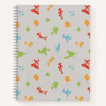 Toy Story 4 | Retro Toy Shape Toss Pattern Notebook