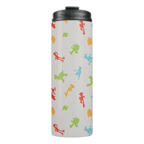 Toy Story 4  Retro Toy Shape Toss Pattern Thermal Tumbler